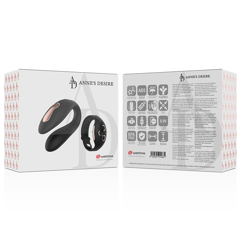Anne´s Desire - Luxuriöses Vibrations-Ei mit Smartwatch-Steuerung