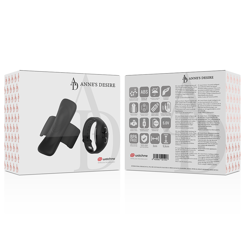 Anne´s Desire - Paar-Vibrator mit Smartwatch-Steuerung