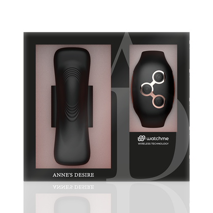 Anne´s Desire - Diskreter Panty-Vibrator mit Smartwatch-Steuerung