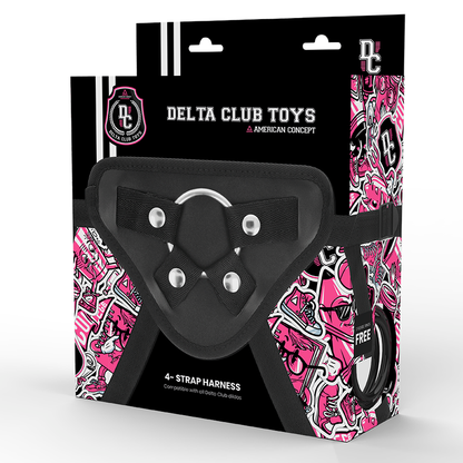 Deltaclub - Harness Silikon Dildo