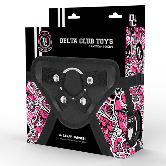 Deltaclub - Harness Silikon Dildo