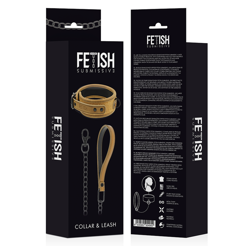 Fetish Submissive - Fetish Submissive Origen - mitNeopren Gefütterte Kette