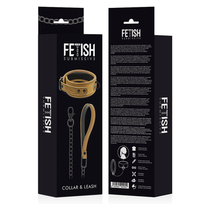 Fetish Submissive - Fetish Submissive Origen - mitNeopren Gefütterte Kette