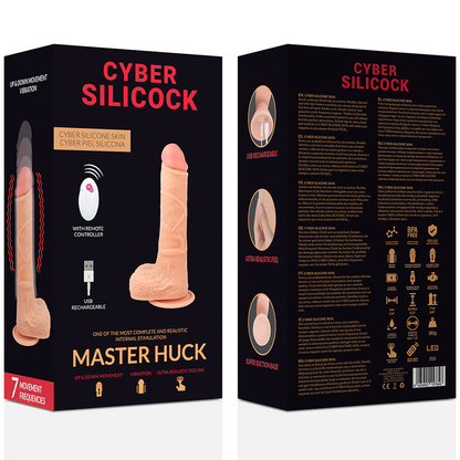 Cyber - Master Huck - Dildo mit Fernbedienung