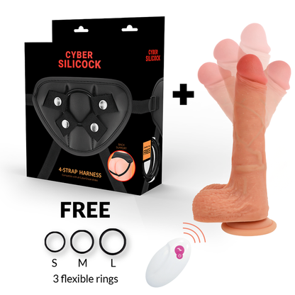 Cyber - Master Rick - Harness Pro Motion - Strap-on-Set