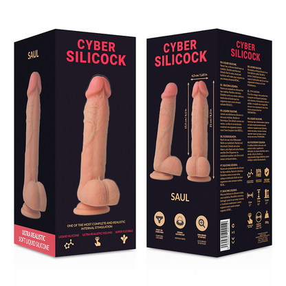 Cyber - Saul - Strap-On mit 3 Ringen