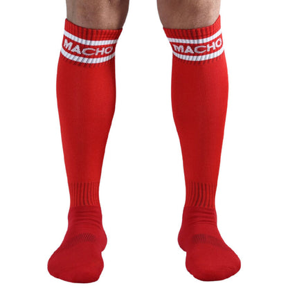 MacHo Underwear - Lange Socken im Fußballstil