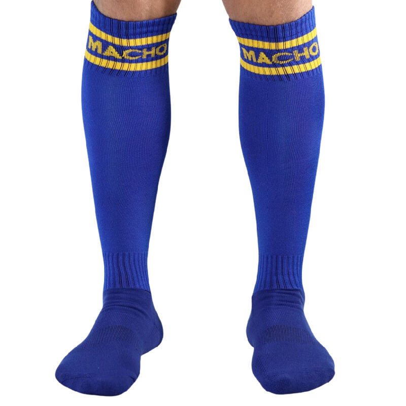 MacHo Underwear - Lange Socken im Fußballstil