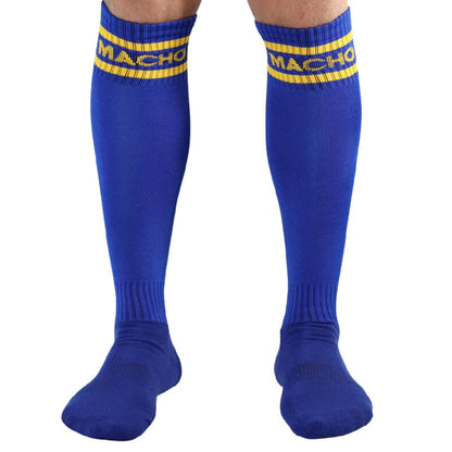 MacHo Underwear - Lange Socken im Fußballstil
