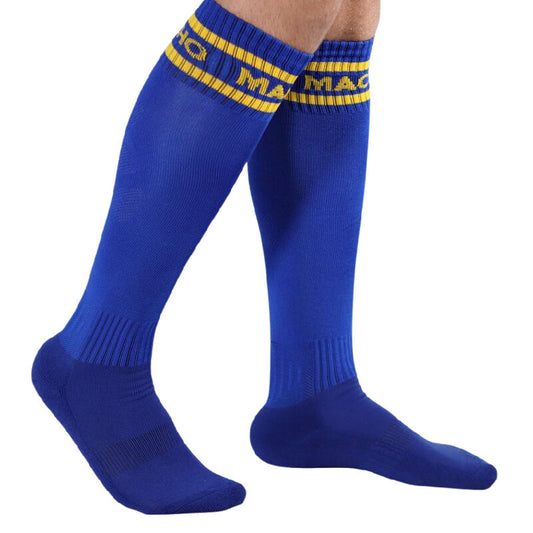 MacHo Underwear - Lange Socken im Fußballstil
