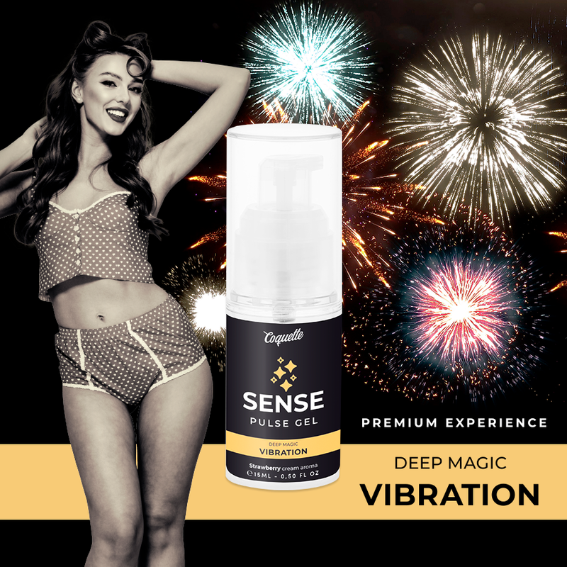 Coquette - Sense Pulse Gel - Vibrations-Stimulierungsgel