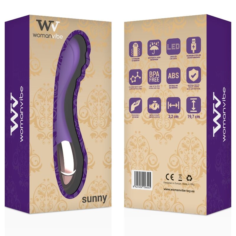 Womanvibe - Womanvibe - Sunny Silicone Rechargeable Vibrator