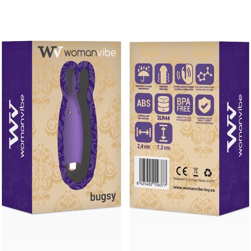 Womanvibe - Womanvibe - Bugsy Silicone Stimulator