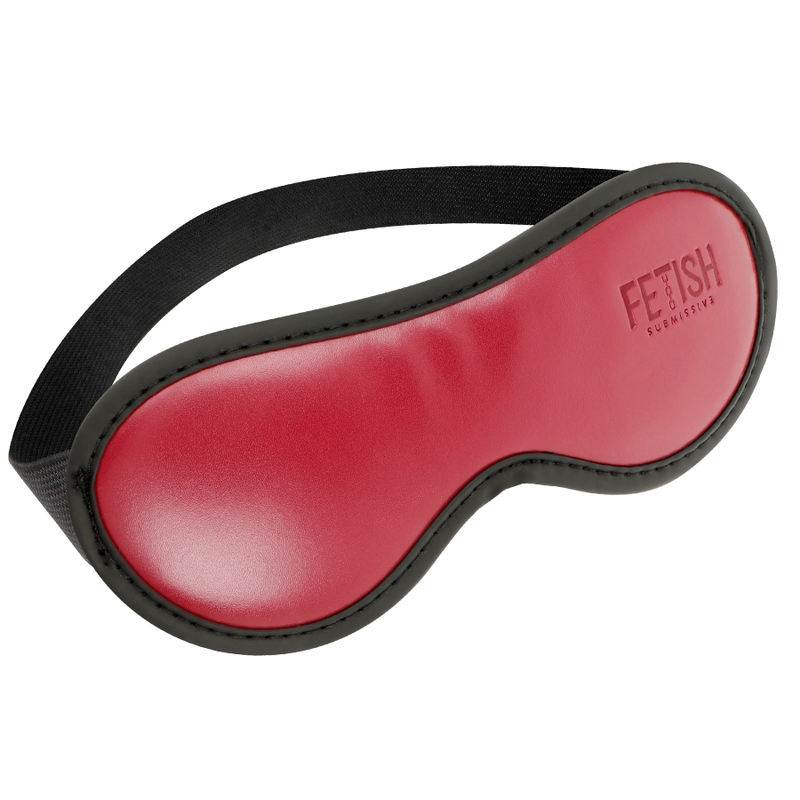 Fetish Submissive - Vegane Ledermaske mit Neoprenfutter