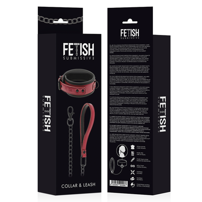 Fetish Submissive - Halskette mit Neoprenfutter