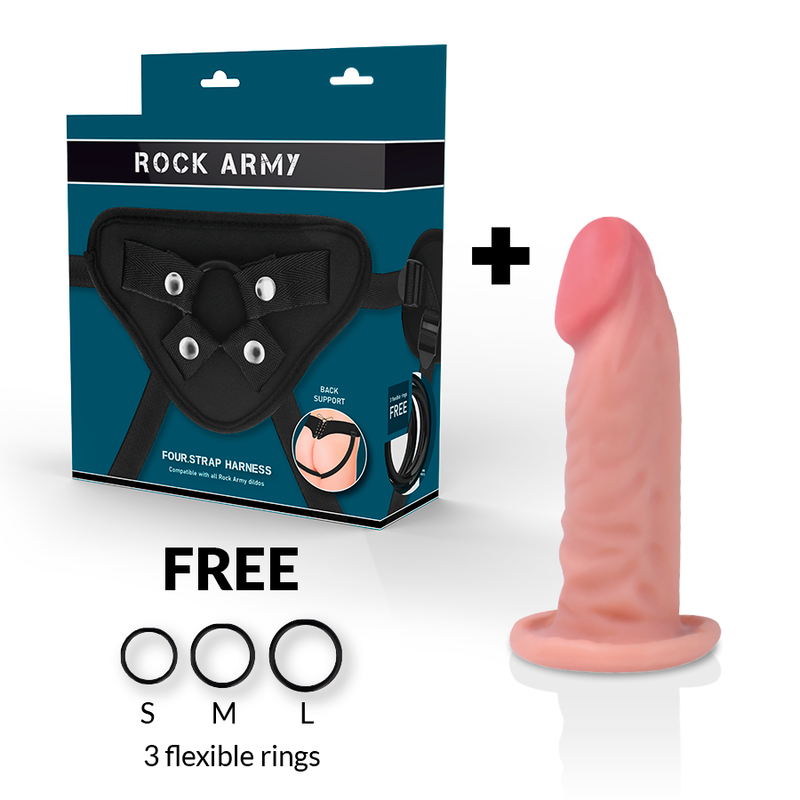Rock Army - Tiger - Gurt plus Strap-On Dildo