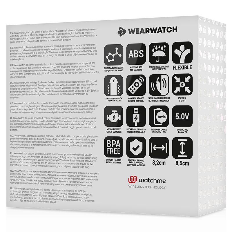Wearwatch - Dual-Technologie Watchme - Vibrator
