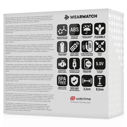Wearwatch - Dual-Technologie Watchme - Vibrator