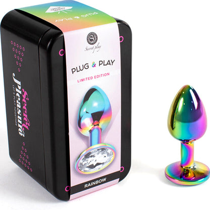 Rainbow - Analplug aus Metall