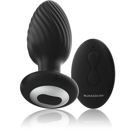 Black&Silver Analvibrator und Fernbedienung