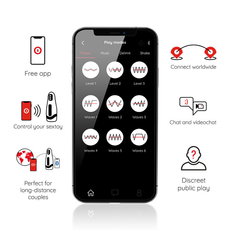 Oninder Masturbator mit 10 Stufen