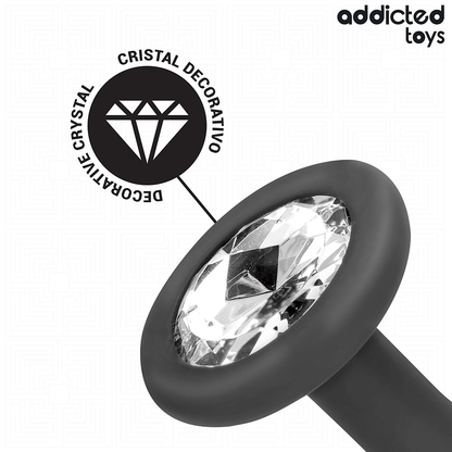 Glitzer Analplug-Set 3 Stück