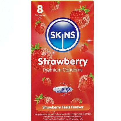 Skins Erdbeere Kondome