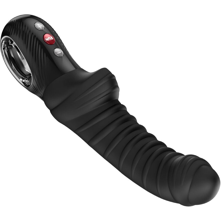 umschnalldildo story Addicted Toys Wiederaufladbarer Prostata-Vibrator Schwarz 1pc main image 0