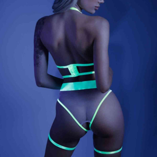 In a Trance - Straps-Body mit offenen Cups