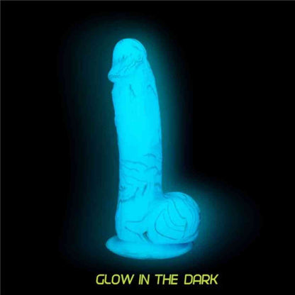 Dildo Luke "Glow in the Dark" im Dunkeln