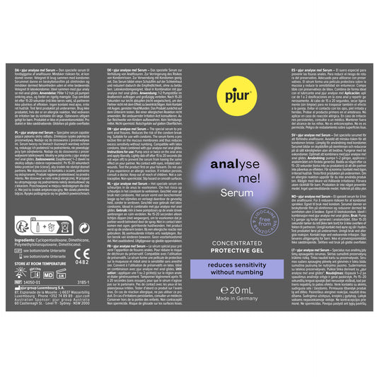 Pjur - Analyze Me Serum - Analserum
