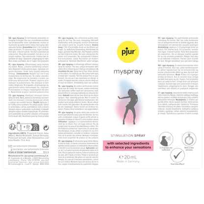 Pjur - Myspray - Stimulationsspray