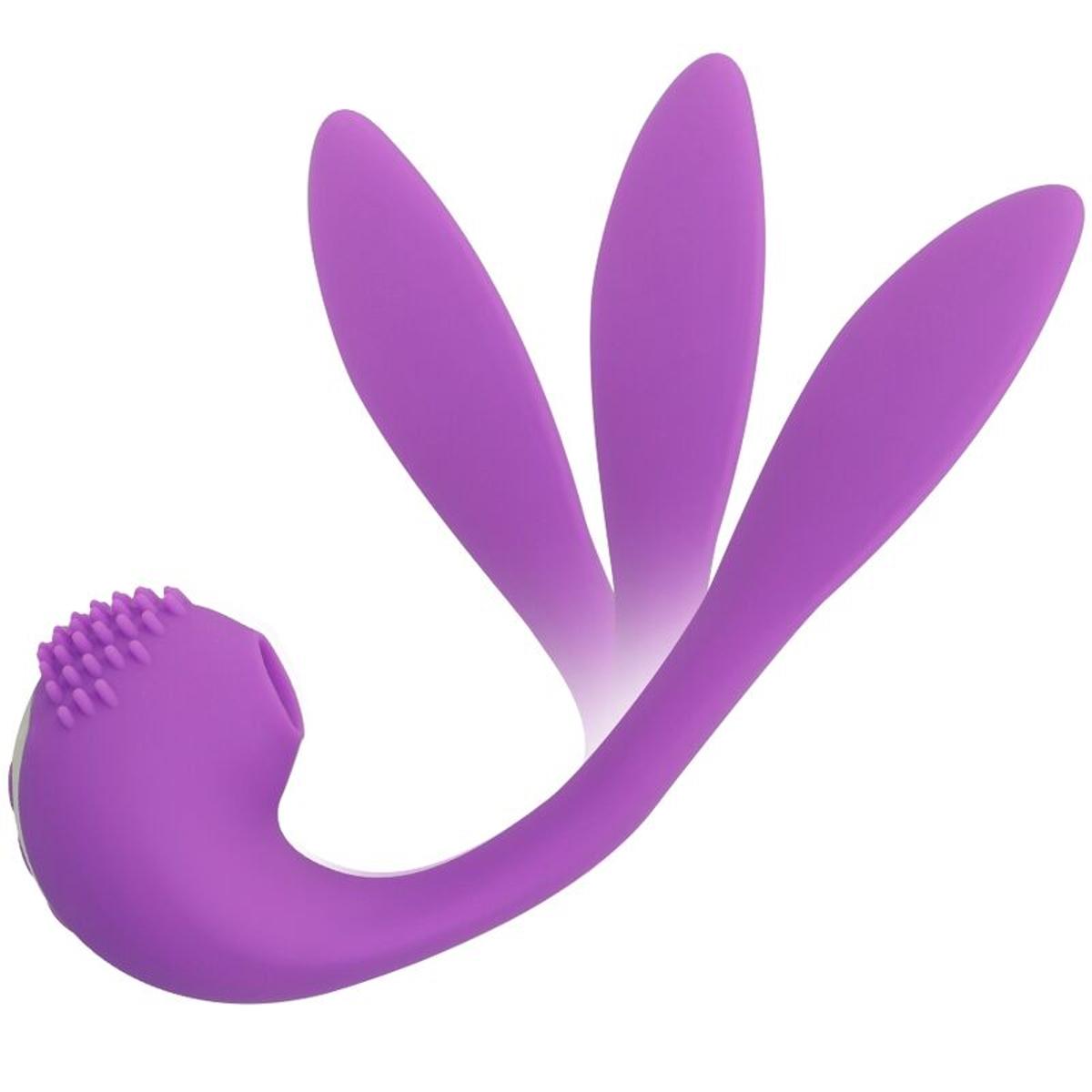 G-Punkt Vibrator "Clit and G-Spot Vibe" mit Druckwellenfunktion