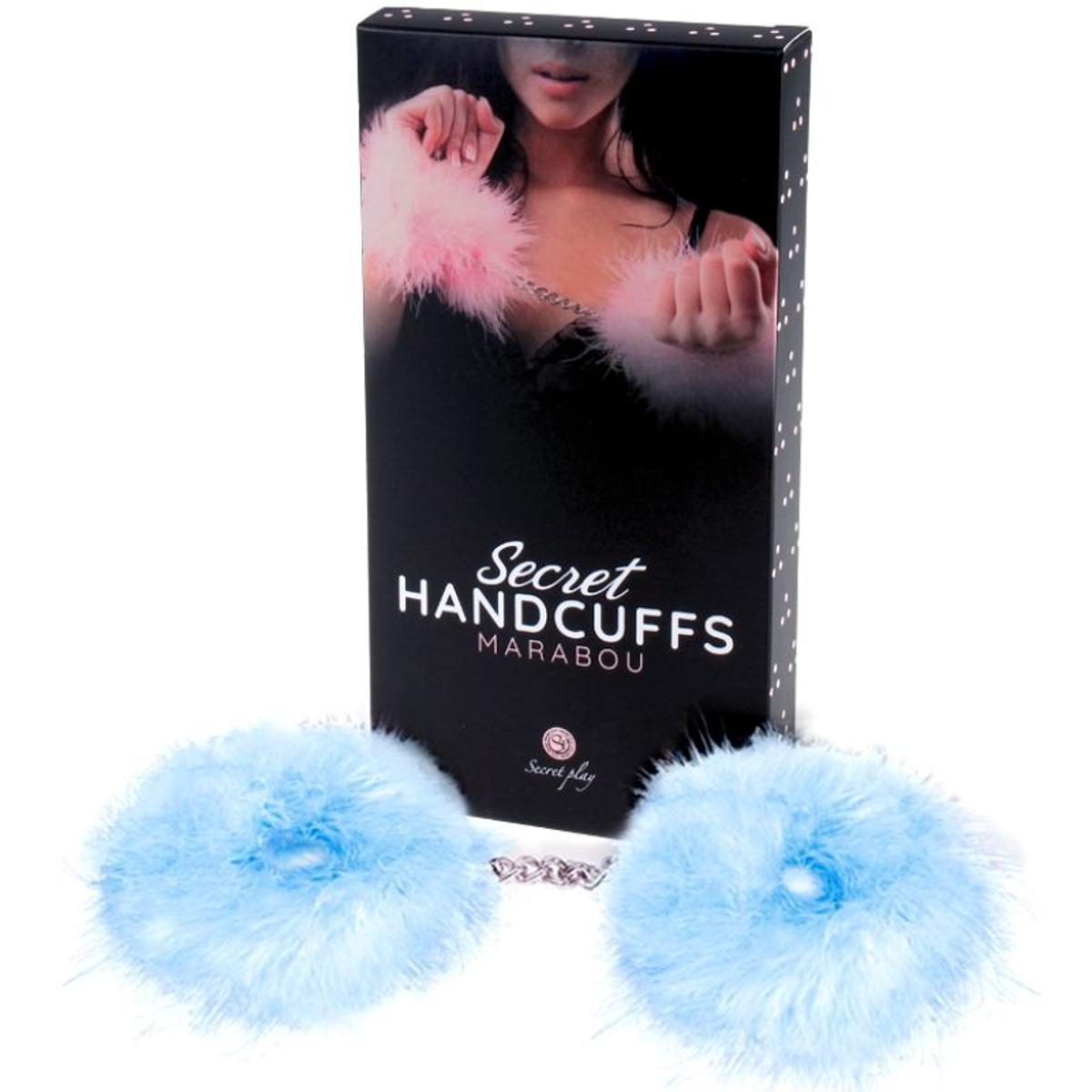 Handschellen "Marabou Handcuffs" mit Federn - OH MY! FANTASY