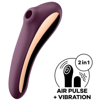 Druckwellenvibrator „Satisfyer: Dual Kiss“ - OH MY! FANTASY