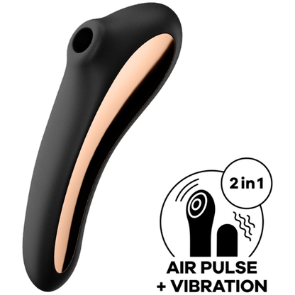 Druckwellenvibrator „Satisfyer: Dual Kiss“ - OH MY! FANTASY