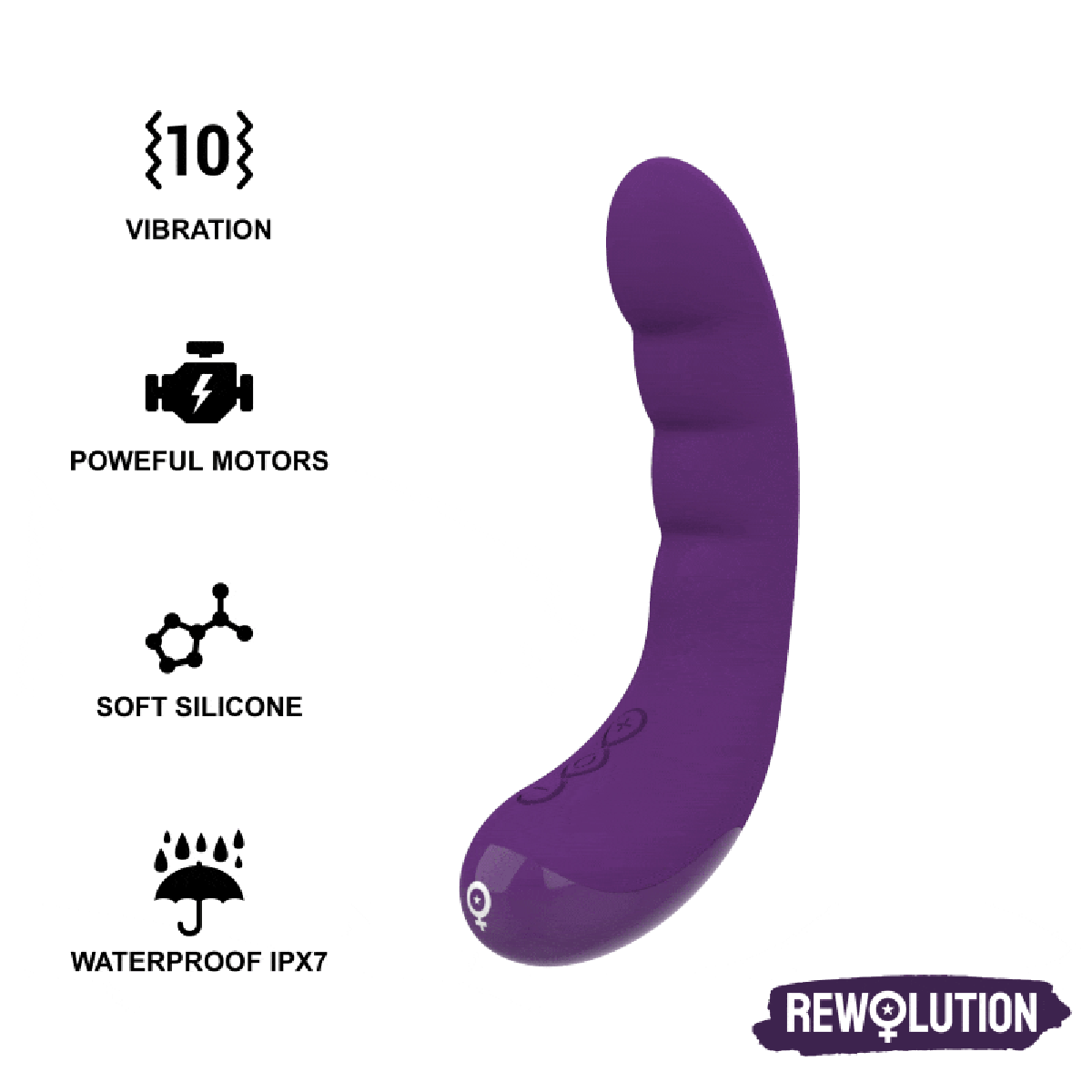 G-Punkt Vibrator "Rewocurvy " - OH MY! FANTASY