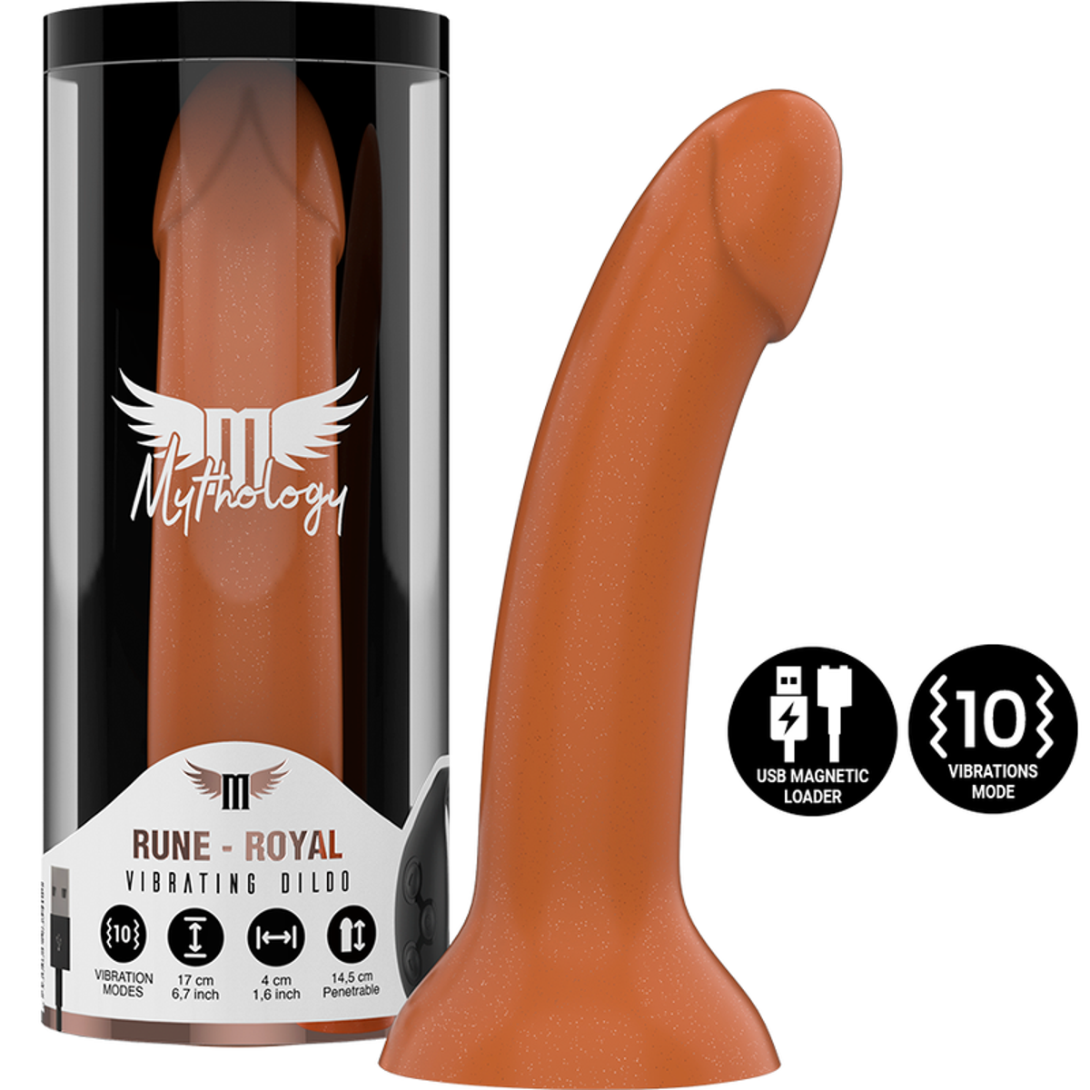 Dildo mit Vibration "Royal" oder "Majestic" - OH MY! FANTASY