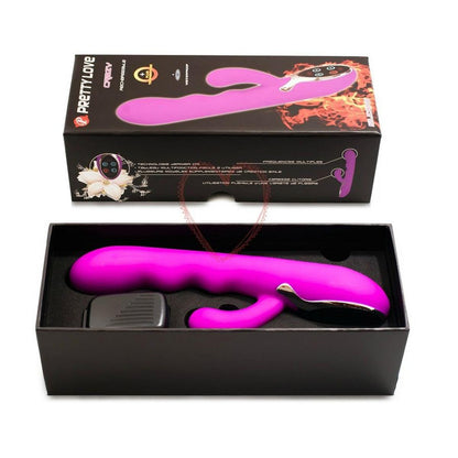 Rabbitvibrator “Crazy” mit Temperatur-Funktion - OH MY! FANTASY