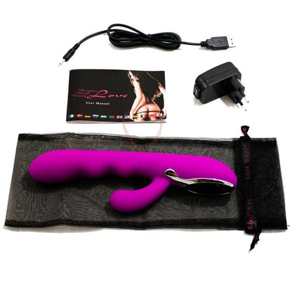 Rabbitvibrator “Crazy” mit Temperatur-Funktion - OH MY! FANTASY