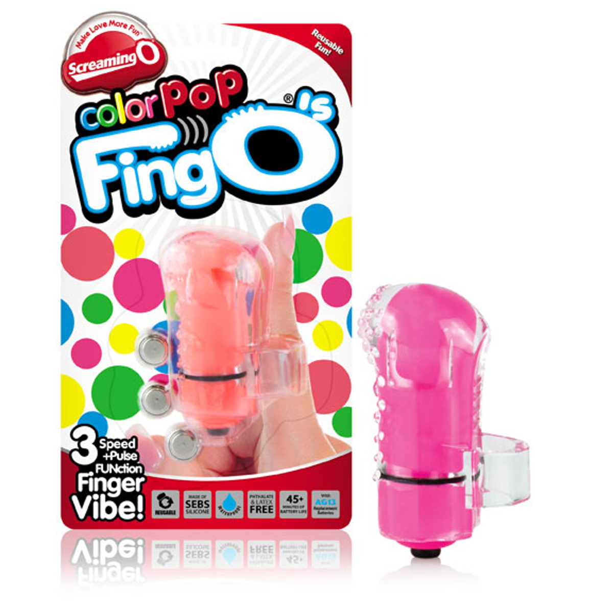 Fingervibrator „O's Color Pop“ - OH MY! FANTASY