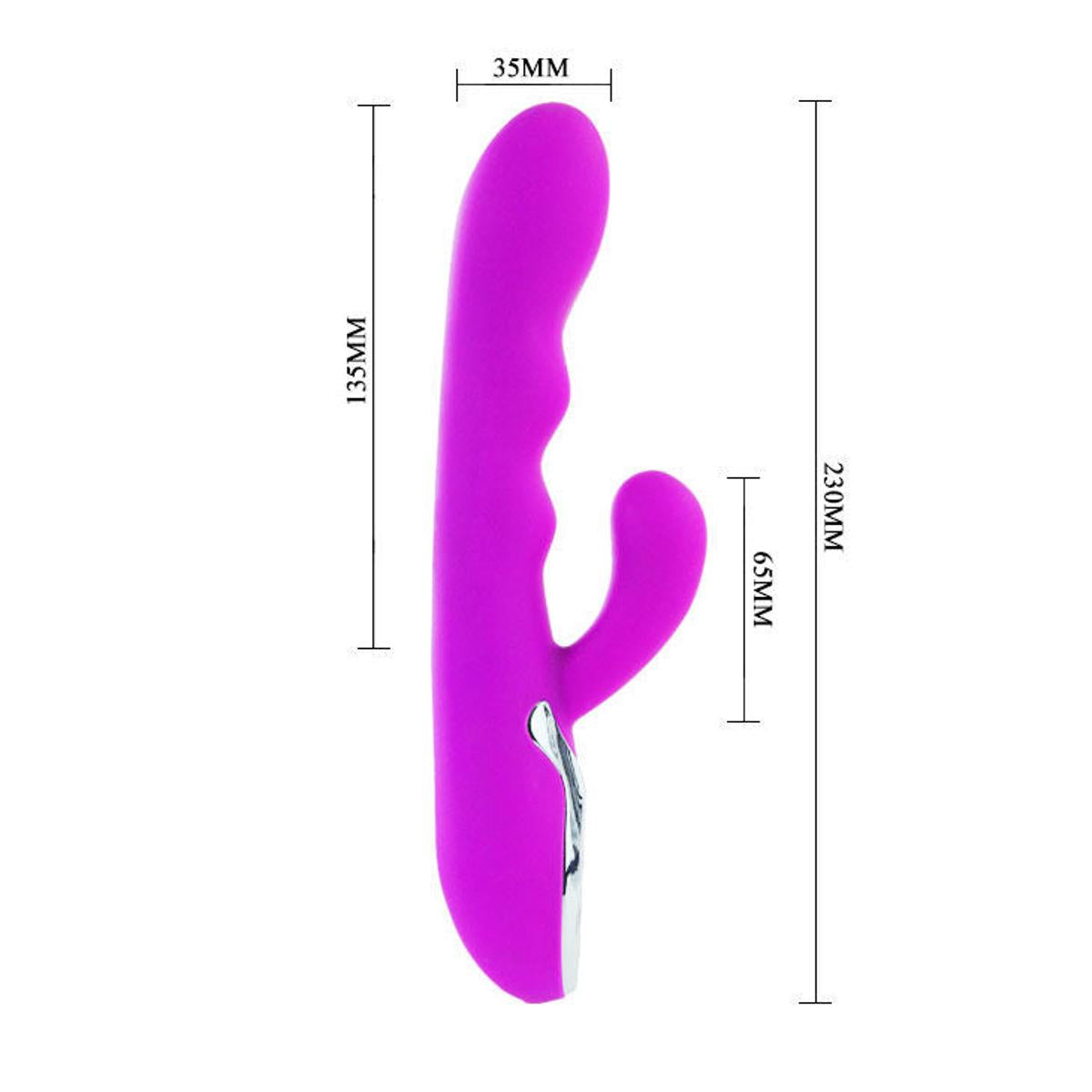 Rabbitvibrator “Crazy” mit Temperatur-Funktion - OH MY! FANTASY