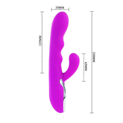 Rabbitvibrator “Crazy” mit Temperatur-Funktion - OH MY! FANTASY