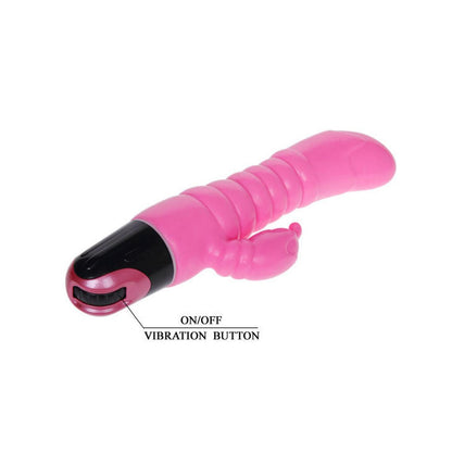 Rabbitvibrator mit Rillen am Schaft - OH MY! FANTASY