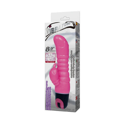 Rabbitvibrator mit Rillen am Schaft - OH MY! FANTASY