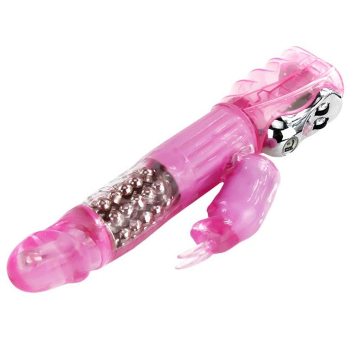 Rabbitvibrator "Faszination" mit Vibrations- und Rotationsfunktion - OH MY! FANTASY