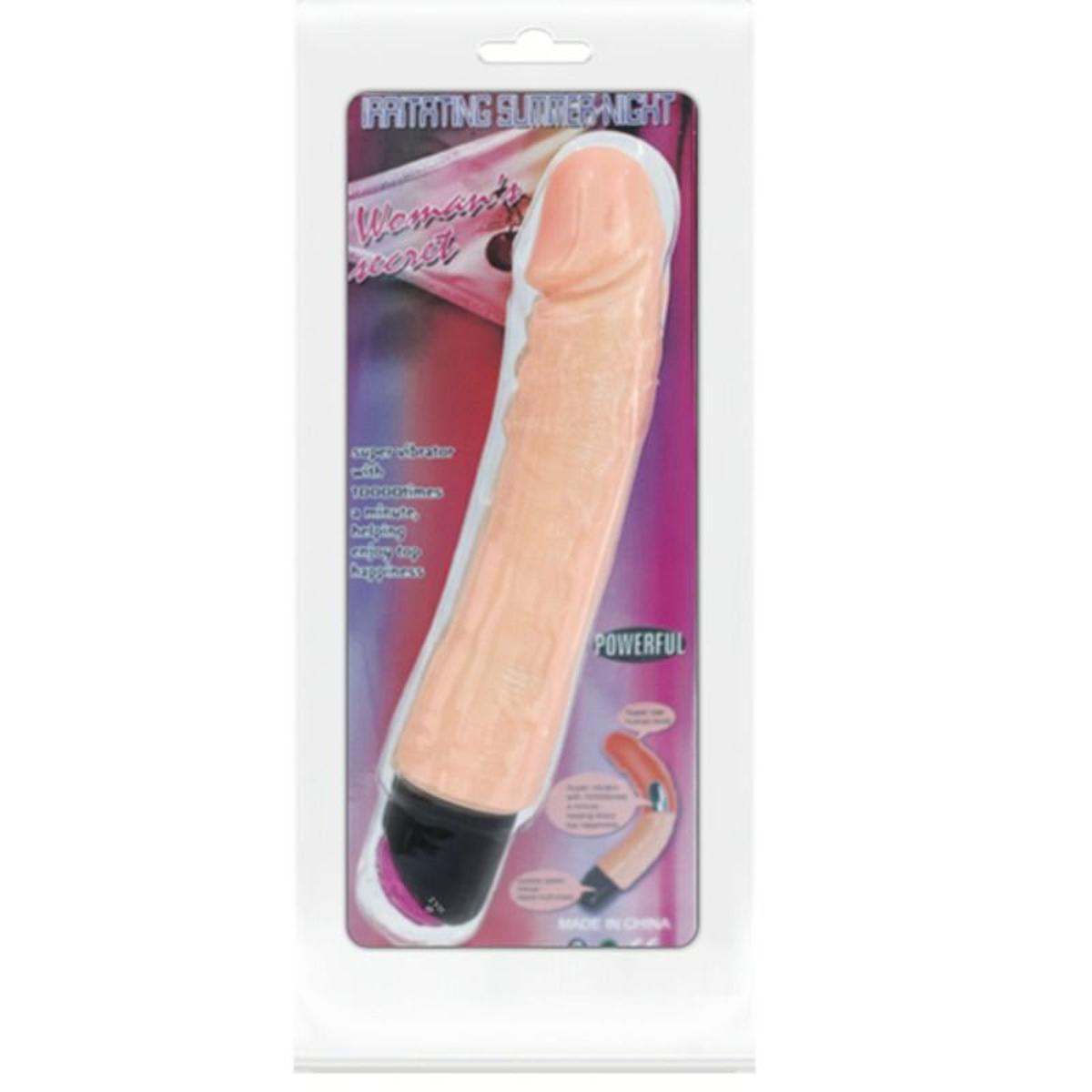 Realistischer und flexibler Vibrator, 25cm - OH MY! FANTASY