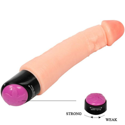 Realistischer und flexibler Vibrator, 25cm - OH MY! FANTASY