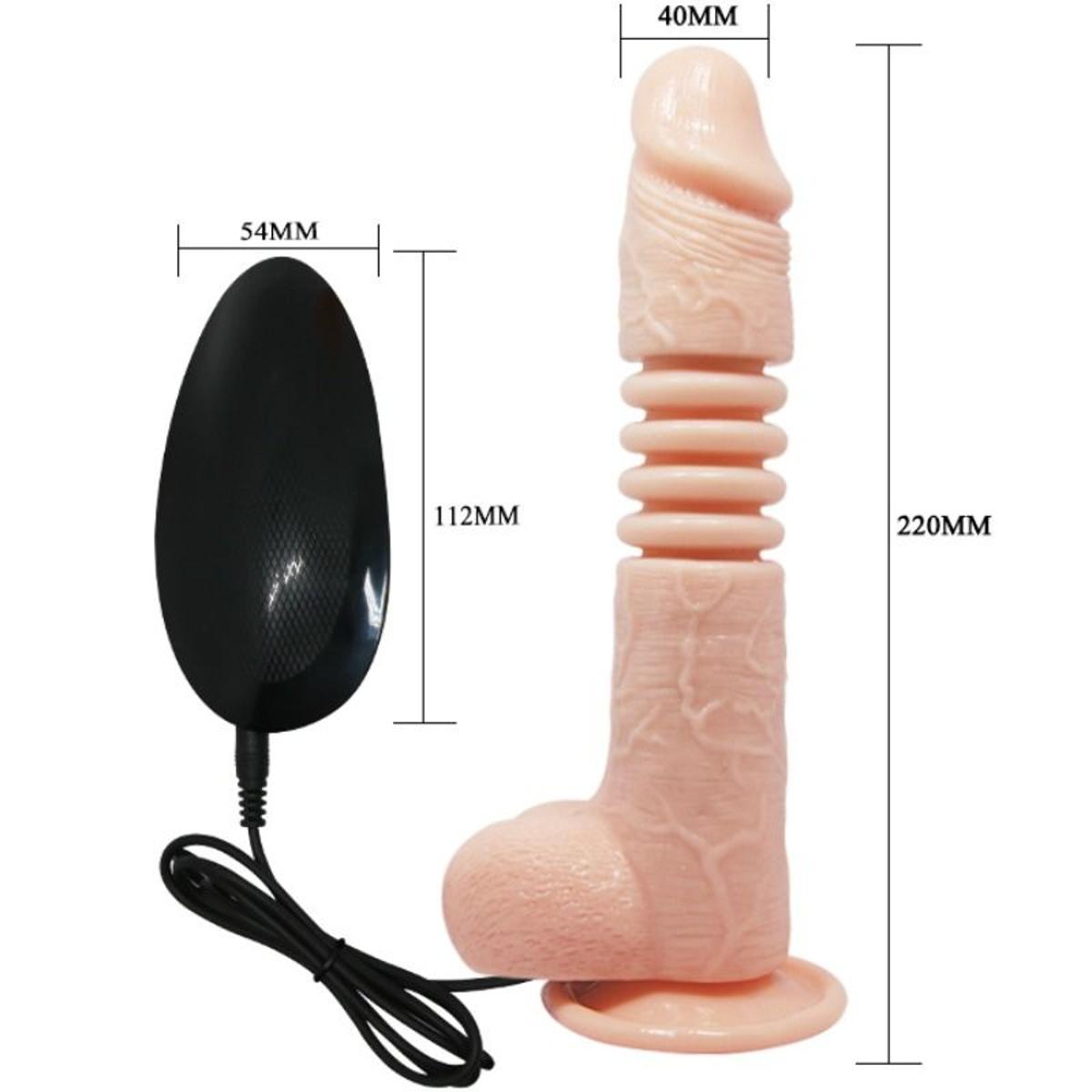 Vibrator "Thunder Up" mit Stoßfunktion - OH MY! FANTASY