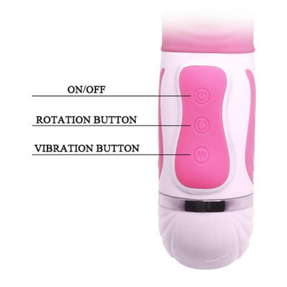 Rabbitvibrator "Antoine" mit Rotationsfunktion - OH MY! FANTASY